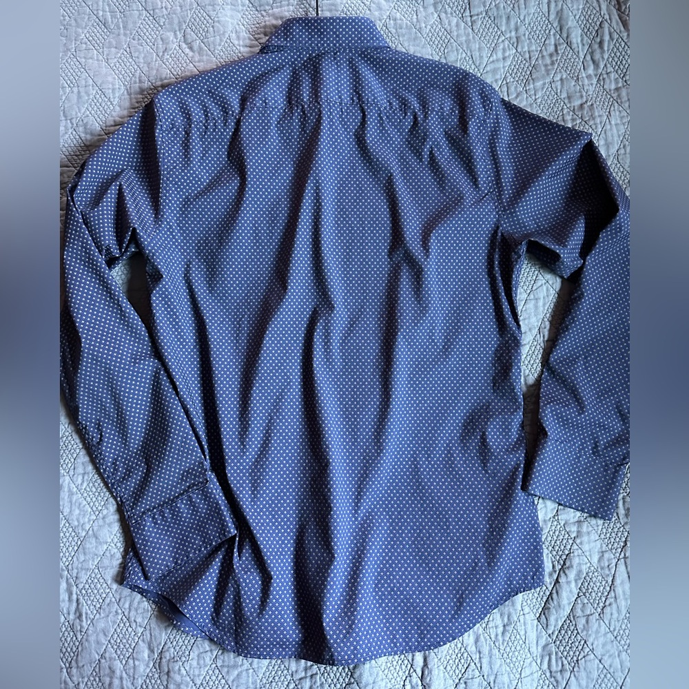 Banana Republic Slim Flex Fit Button-Up Shirt – Men’s Medium - Picture 3 of 10